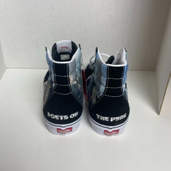 NEW Vans Men's MOCA Frances Stark Sk8-Hi Sneaker In Black Size 11 - Picture 11 of 12